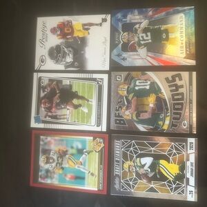 Panini Green and Yellow Trading Cards Set